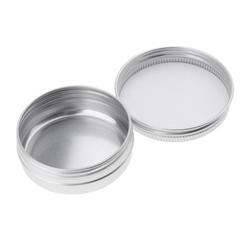 20 aluminiowych słoików blaszanych 5 ml + 15 ml
