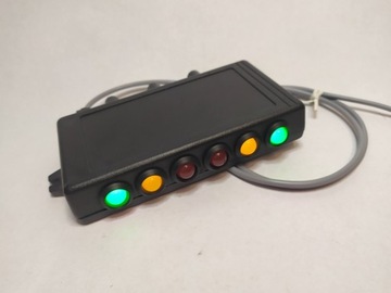 SHIFT LIGHT версия C2, большие светодиоды 6 шт, 3 канала