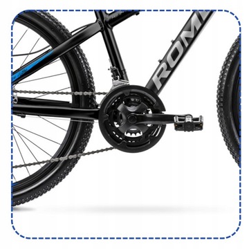 MTB 24 ROMET RAMBLER DIRT ГОРНЫЙ ВЕЛОСИПЕД SHIMANO С ОСВЕЩЕНИЕМ И СВОБОДНОЙ ПОДСТАВКОЙ