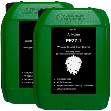 WYCIĄG Z SZYSZEK OLSZY CZARNEJ 10L PEZZ-1 NATURALNY ANTYGLON DO STAWU OCZEK