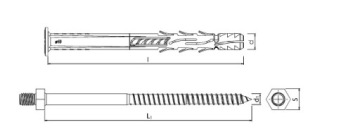 ШТИФТ ДЛЯ ЗАЖИМА M8/160