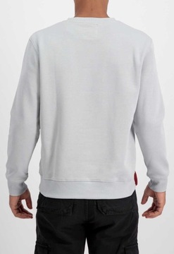 Mikina Alpha Industries Basic Sweater pastel grey XL