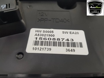 ALFA ROMEO MITO 2010 ŘÍZENÍ I SOUČÁSTKY ELEKTRICKÉ