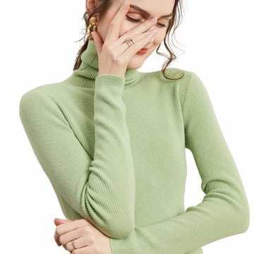 CIEPŁY ŁADNY MODA KOBIECY SWETER GOLF ZIMY,wzór5