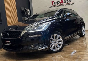 DS 5 Hatchback (Citroen) 2.0 Blue HDi 181KM 2015 Citroen DS5 2.0 180KM AUTOMAT BEZWYPADKOWY gwarancja NAVI kamera