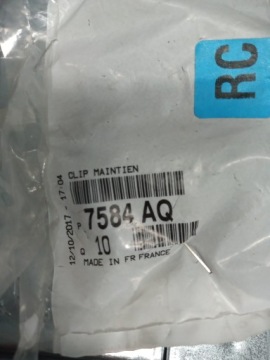 7584AQ ZAPINKA MOCUJĄCA ORYGINAŁ OE PSA 7584AQ