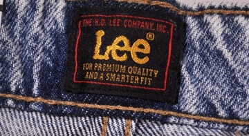 LEE spodnie SLIM blue REGULAR jeans ELASTICATED CAROL _ W27 L31