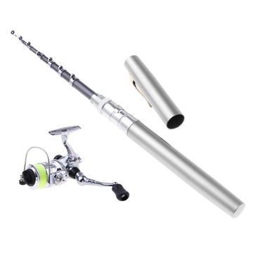Mini Fishing Rod with Reel Pen Fishing Rod Fishing