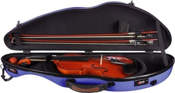 SafeFlight 4/4 M-кейс Синий футляр для скрипки