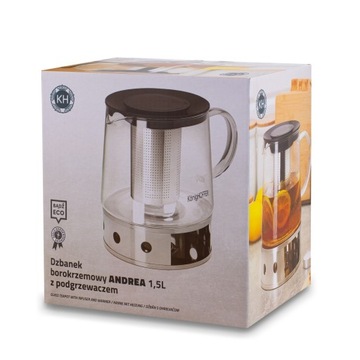 ZAPARZACZ do HERBATY Dzbanek z Podgrzewaczem SITKO Konighoffer Andrea 1,5 l
