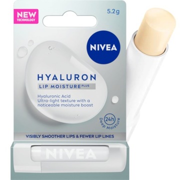 NIVEA POMADKA BALSAM DO UST HYALURON ULTRA NAWILŻAJĄCY