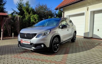 Peugeot 2008 I SUV Facelifting 1.2 PureTech 130KM 2017 Peugeot 2008 GT-Line Lift Ledy Navi Kamera FULL OPCJA Zadbany GRIP CONTROL, zdjęcie 29