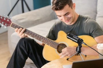 НОВЫЙ USB-СТУДИЙНЫЙ МИКРОФОН BEE DM18 — ДЛЯ ПК-ГЕЙМЕРОВ