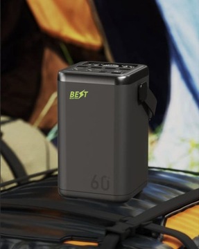 POWERBANK PD USB-C 45 Вт 60000 мАч USB x4 CHARGE QC3.0 TYPE-C Светодиодный фонарик МОЩНЫЙ