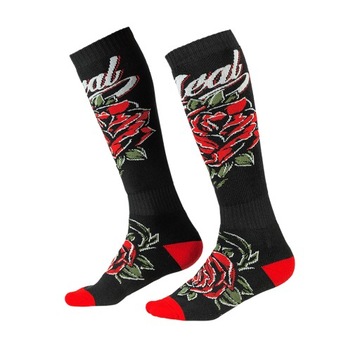 НОСКИ O'NEAL PRO MX ROSES BLACK/RED 