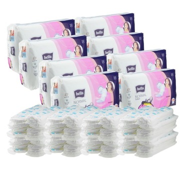 PODPASKI BELLA NORMAL MAXI GRUBE 144SZT ZAPAS