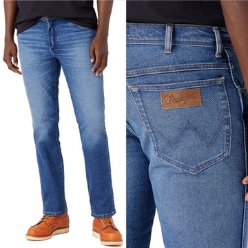 ТЕРМО ДЖИНСЫ Wrangler TEXAS SLIM Cowboy W38 L32