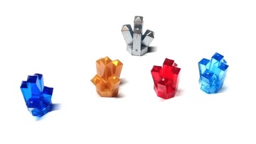 594j. Lego diament kryształ 30385 MiX -5szt