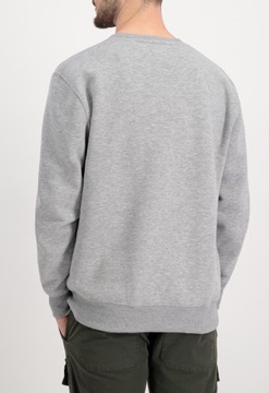 Alpha Industries Basic Sweater sivý vres XL