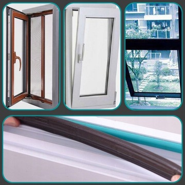 Уплотнители Дверной и оконный уплотнитель, самоклеющаяся уплотнительная лента, 4м