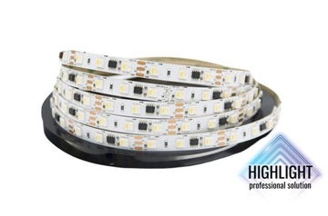 1m taśma cyfrowa 60D RGB+neutralny RGBW TM1814 12V