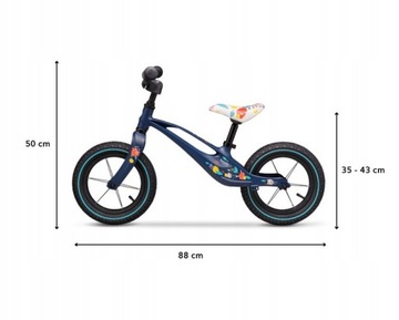 LIONELO BART AIR BALANCE BIKE Надувные колеса