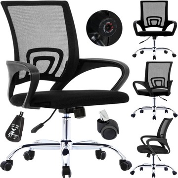 Fotel biurowy ERGONOMICZNY OBROTOWY SMART krzesło