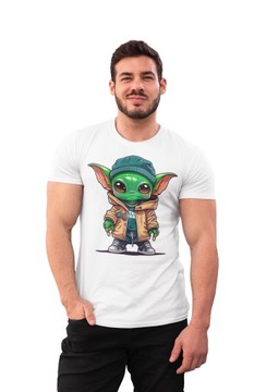 MĘSKA KOSZULKA STAR WARS GWIEZDNE WOJNY MAŁY YEDI