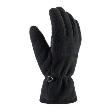 Rękawiczki polarowe dla dzieci Viking Comfort Jr czarne rozm. 3 / 5-6 lat