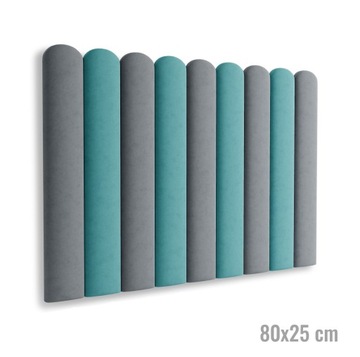 PANELE TAPICEROWANE ścienne PRACOWNIA tapicerska PŁOTEK wymiar 80x25 cm