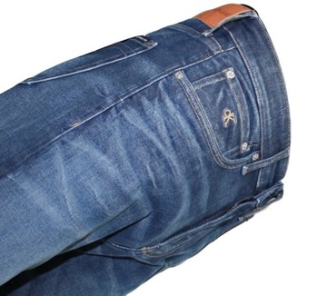 Jeansy Calvin Klein Jeans Skinny rurki niski stan J30J317658 oryg. -W33/L34