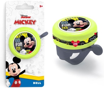 Dzwonek METALOWY na kierownicę roweru MICKEY MOUSE