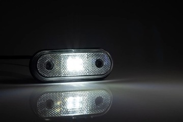 СВЕТОДИОДНЫЙ ГАБАРИТНЫЙ ФОНАРЬ 12/24В БЕЛЫЙ