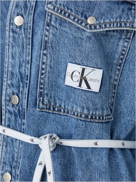 CALVIN KLEIN SUKIENKA DAMSKA UTILITY DENIM r.S