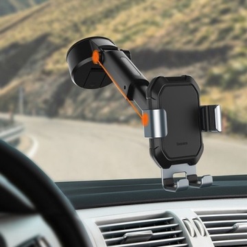 Гравитационный автомобильный держатель для телефона Baseus.