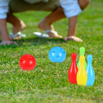 Пластиковые игрушки для спортивных игр в боулинге