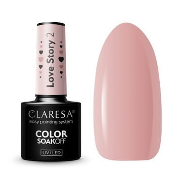 CLARESA LAKIER HYBRYDOWY LOVE STORY 2 -5G BEŻOWY