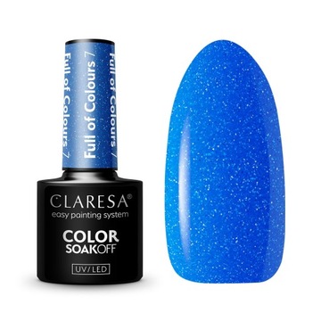 Claresa Lakier hybrydowy Full of colours 7 - 5g