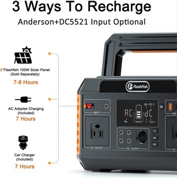 Портативный генератор Flashfish 140400 мАч Power Bank