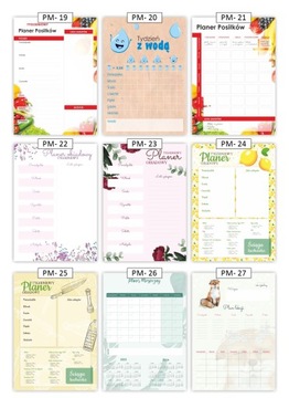 MIESIĘCZNY PLANER MAGNETYCZNY A3 magnes na lodówkę
