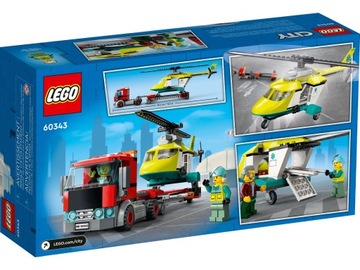 LEGO City 60343 Спасательный вертолет-эвакуатор