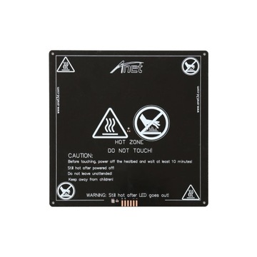 160X160 REPRAP STANDARDOWA DRUKARKA 3D ALUMINIOWA PŁYTA PCB PODGRZEWANY STÓŁ (BLA)