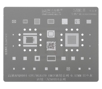 SITO BGAP MATRYCA SAMSUNG SAM:8 NOTE4 APQ8084 CPU