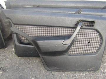 (30) MERCEDES W201 190 SPORTLINE СИДЕНЬЕ, ЗАДНЕЕ СИДЕНИЕ, КОМПЛЕКТ ОБИВКИ ДВЕРИ