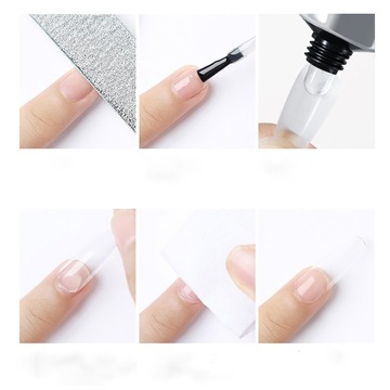 Типсы для наращивания ногтей, миндалевидная форма, 120 шт.