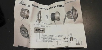 Указатель уровня топлива 0–190 Ом Wema IPFR-BB-0-190