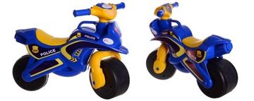 Duży Jeździk Motorek - dźwięki syreny i silnika 0139/57