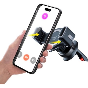Крепкий автомобильный держатель для телефона/смартфона 3мк для дефлектора автомобиля