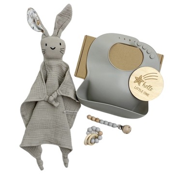 Zestaw prezentowy dla noworodka Light Gray