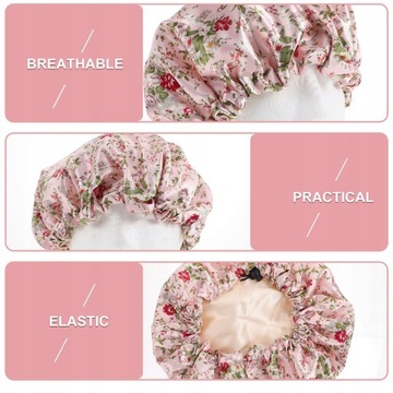 Атласная шапка Шапочка для душа Атласная шапка